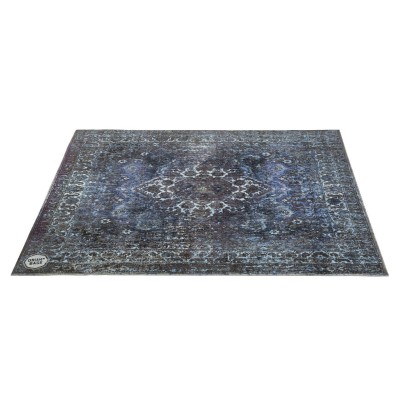 VP185-BLU Tapis Vintage Persian 1.85 X 1.60M Antidérapant Blue