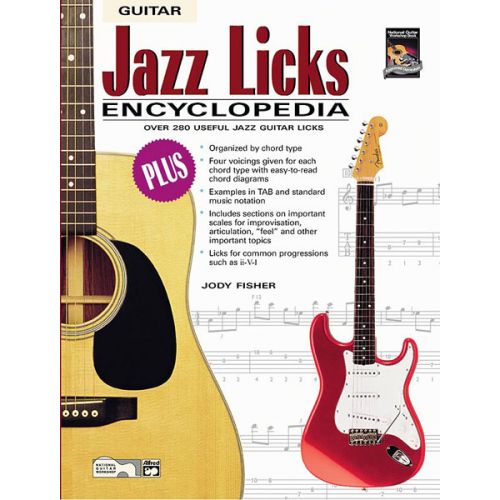 Fisher Jody - Jazz Licks Encyclopedia + CD - Guitar