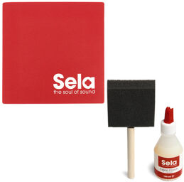 Cajon Pad and Finish Set rouge