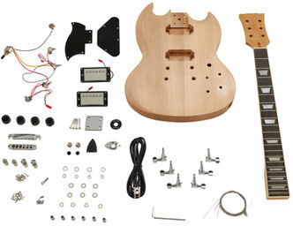 Electric Guitar Kit DC Style naturel