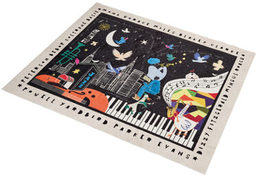 Club Drum Rug Night Night