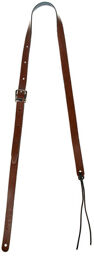 Mandolin Leather Strap Brown marron