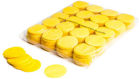 Confetti round Ø 55mm Yellow Jaune