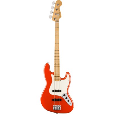 Jazz Bass Player II MN Coral Red