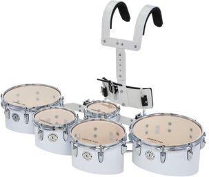 QT05 W Marching Quint Tom Set blanc