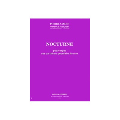 Cogen - Nocturne Thème Popul. Breton - Orgue
