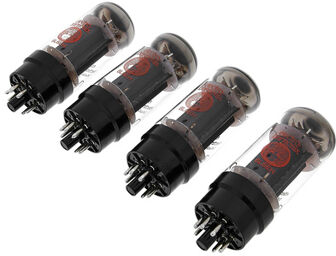 Electro Harmonix 6L6 Tubes Matched Quartett