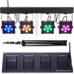 CLB8 Compact LED Bar 8 Bundle Noir