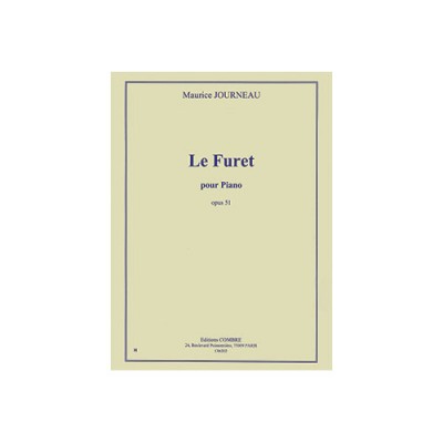Journeau Maurice - Le Furet Op.51 - Piano