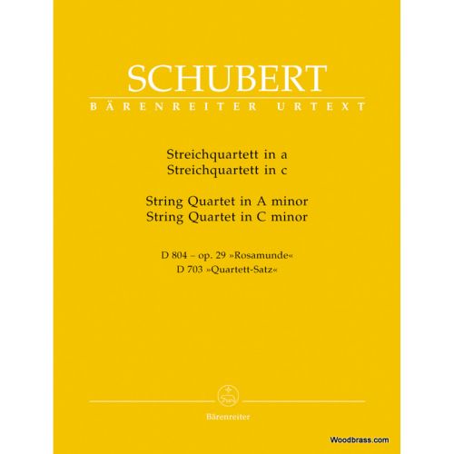 Schubert F. - String Quet In A, String Quet In C