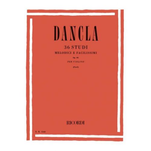 DANCLA C. - 36 STUDI MELODICI E FACILISSIMI OP.84 - VIOLON