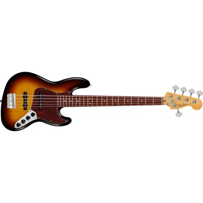 Jazz Bass V Active Player II Modified RW 3 Tone Sunburst