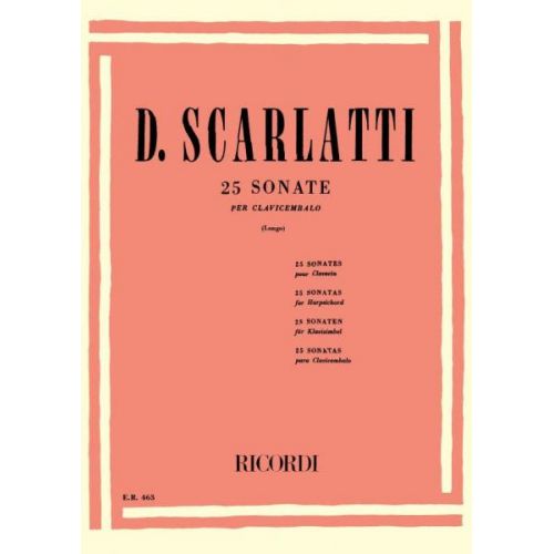 Scarlatti D. - 25 Sonate - Piano
