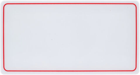 Tourlabel Blank Blanc