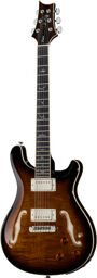 SE Hollowbody II Piezo BG Black Gold Burst