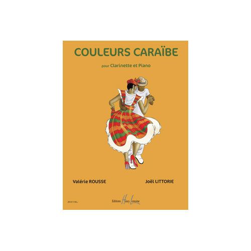 Rousse/littorie - Couleurs Caraibe Clar./piano - Clarinette et Piano