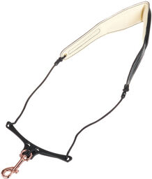 Saxophone Strap Leather S Black