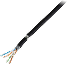CAT7 Patch Pro Flex Noir