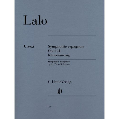 Lalo E. - Symphonie Espagnole For Violin And Orchestra D Minor Op. 21 - Violon & Piano
