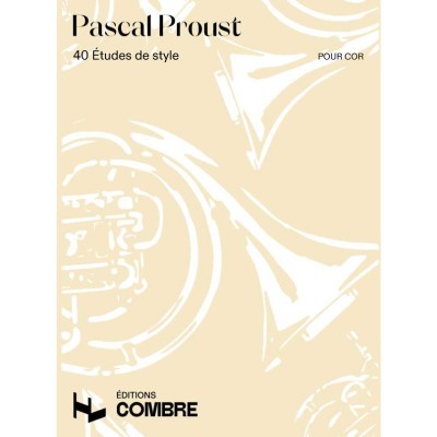 Proust Pascal - Etudes De Style (40) - Cor