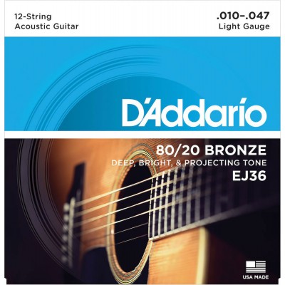 EJ36 80/20 Bronze 12C Light 10-47