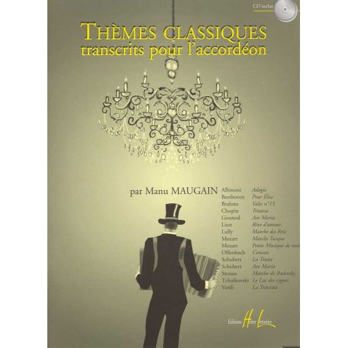 Maugain - Themes Classiques Vol.1 + CD - Accordeon
