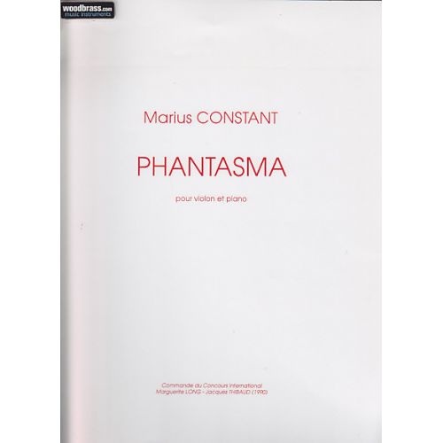 Constant - Phantasma - Violon et Piano