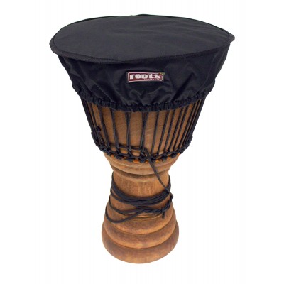 Housse Deluxe Protection Peau Djembé 35-38 CM Nylon - Noir