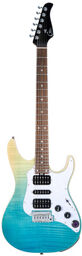 GTRS Soloist 810 Blue Burst Blue Burst Hochglanz