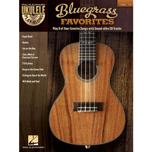 Ukulele Play Along Volume 12 Bluegrass Favorites + CD - Ukulele