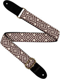 CUS-JW6 Ukulele Strap Jaq/V Vintage Black