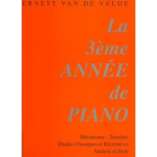 - Méthode Rose 3ème Année - Piano