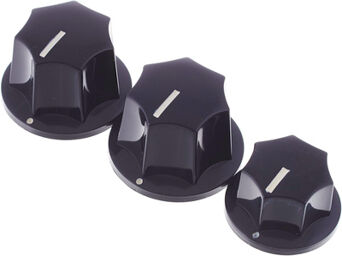Parts J-Style Poti Set BK Noir