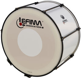 BMB 2416 Bass Drum WSWS Blanc