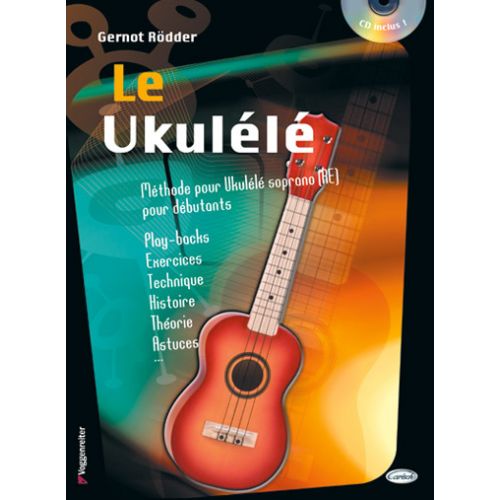 RODDER G. - UKELELE + CD - UKULELE