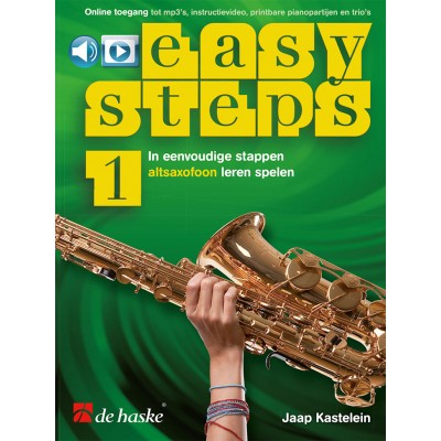 Easy Steps 1 altsaxofoon - Version Neerlandais