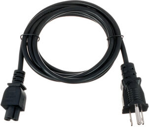 Power Cable US C5 1,8m Noir
