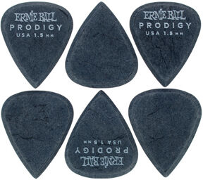 Prodigy Picks 1,5 mm STD BK Noir mat