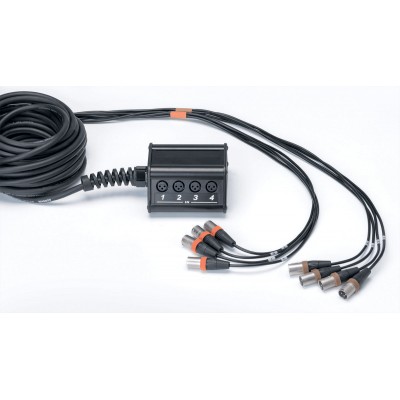 Boitier de Scène 8 Entres XLR Câble 15 M