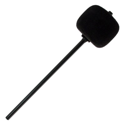 206CKBk Batte Pédale GC Feutre Noir Tige Noire