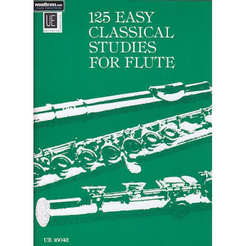 Vester Frans - 125 Etudes Classiques Faciles - Flute