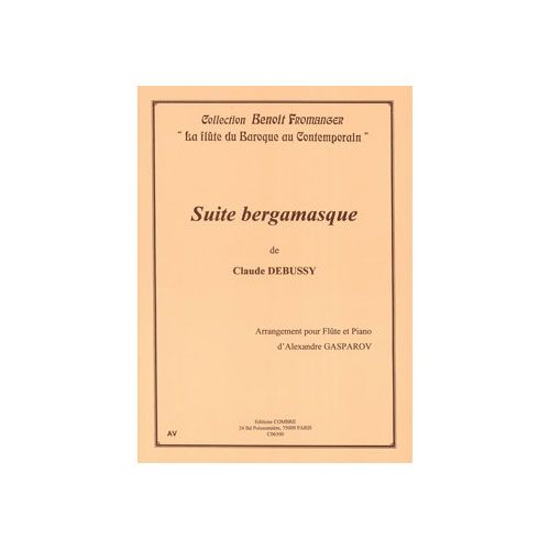 Debussy - Suite Bergamasque - Transcription Pour Flûte et Piano