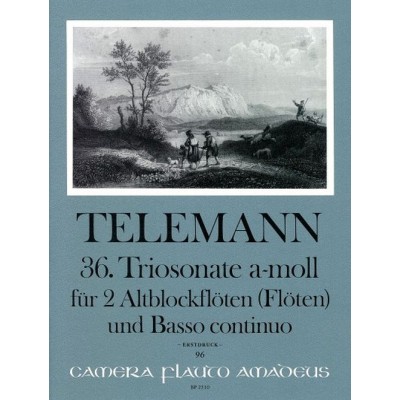 Telemann G.P. - Triosonate In A-moll TWV 42:A9
