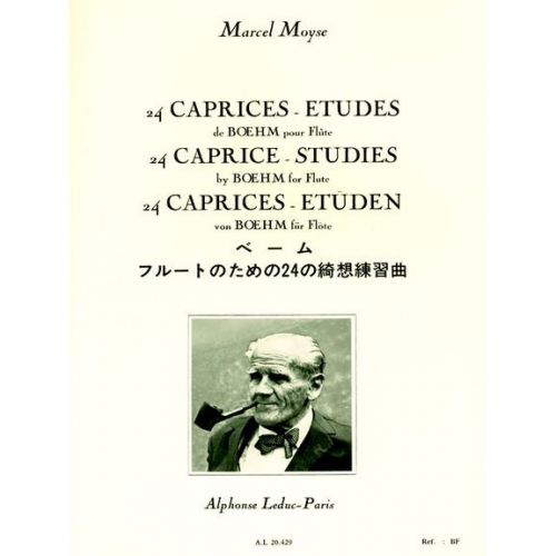 Moyse M. - 24 CAPRICES-etudes De Boehm - Flute