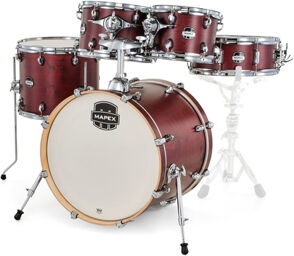 Mars Maple Fusion Shell Set WI Merlot Satin