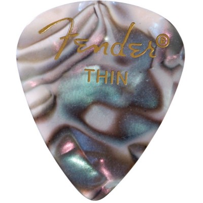 Premium Celluloid 351 Shape Picks, Thin, Alone La Piece