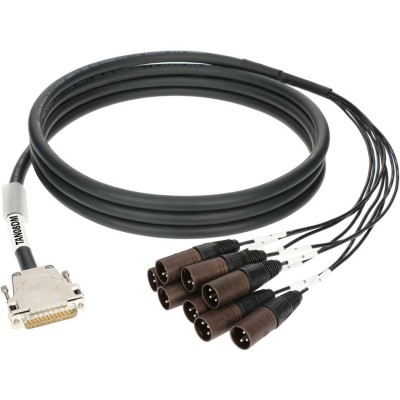 TAN08DM01.0 8-CH Loom Symetrique 1M 25P Dsub M - 8X XLR M
