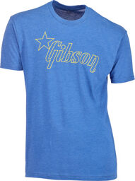 T-Shirt Star Logo XL bleu roi