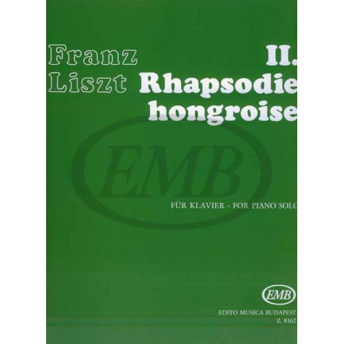 LISZT F. - RAPSODIA UNGHERESE N. 2 - PIANO
