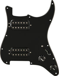 Pre Wired Pickguard HH BK
